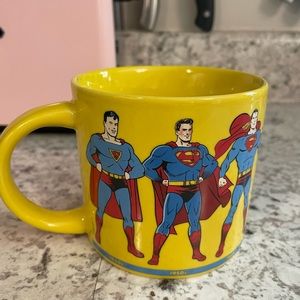 Superman Through the Years ceramic mug